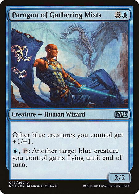Paragon of Gathering Mists - Magic 2015 (M15) Magic: The Gathering trading card