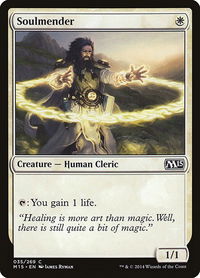 Soulmender - Magic 2015 (M15) (M15) #35 - Common Magic: The Gathering Trading Card