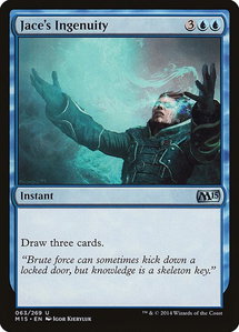 Jace's Ingenuity - Magic 2015 (M15) (M15) #63 - Uncommon Magic: The Gathering Trading Card
