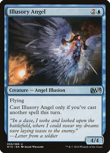 Illusory Angel - Magic 2015 (M15) (M15) #59 - Uncommon Magic: The Gathering Trading Card