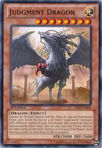 Judgment Dragon - Structure Deck: Realm of Light (SDLI) #SDLI-EN004 - Common / Short Print YuGiOh Trading Card