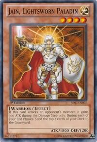 Jain, Lightsworn Paladin - Structure Deck: Realm of Light (SDLI) #SDLI-EN007 - Common / Short Print YuGiOh Trading Card