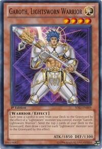 Garoth, Lightsworn Warrior - Structure Deck: Realm of Light (SDLI) #SDLI-EN009 - Common / Short Print YuGiOh Trading Card
