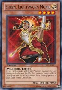 Ehren, Lightsworn Monk - Structure Deck: Realm of Light (SDLI) #SDLI-EN011 - Common / Short Print YuGiOh Trading Card