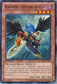 Blackwing - Zephyros the Elite - Structure Deck: Realm of Light (SDLI) #SDLI-EN022 - Common / Short Print YuGiOh Trading Card