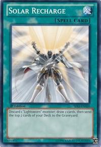 Solar Recharge - Structure Deck: Realm of Light YuGiOh trading card