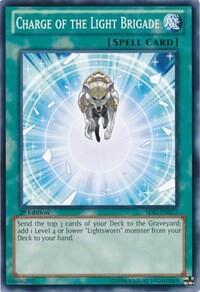 Charge of the Light Brigade - Structure Deck: Realm of Light (SDLI) #SDLI-EN027 - Common / Short Print YuGiOh Trading Card