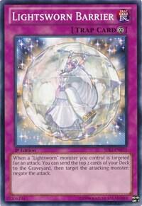 Lightsworn Barrier trading card from Structure Deck: Realm of Light Lightsworn Barrier - Structure Deck: Realm of Light YuGiOh trading card