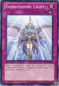 Vanquishing Light trading card from Structure Deck: Realm of Light Vanquishing Light - Structure Deck: Realm of Light YuGiOh trading card