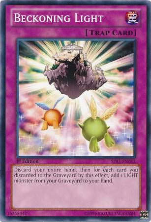 Beckoning Light - Structure Deck: Realm of Light YuGiOh trading card