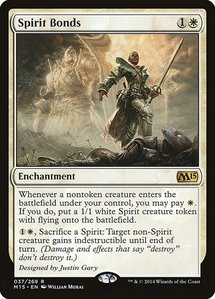 Spirit Bonds - Magic 2015 (M15) (M15) #37 - Rare Magic: The Gathering Trading Card