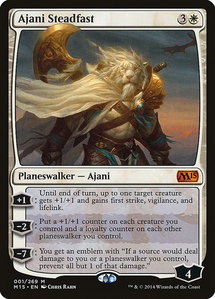 Ajani Steadfast - Magic 2015 (M15) (M15) #1 - Mythic Rare Magic: The Gathering Trading Card