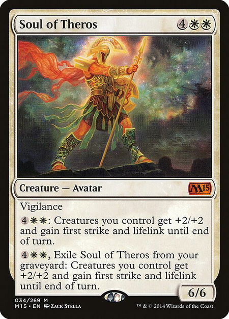 Soul of Theros - Magic 2015 (M15) Magic: The Gathering trading card