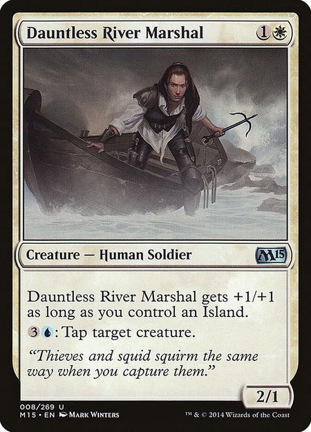 Dauntless River Marshal - Magic 2015 (M15) Magic: The Gathering trading card