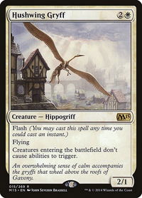 Hushwing Gryff - Magic 2015 (M15) (M15) #15 - Rare Magic: The Gathering Trading Card