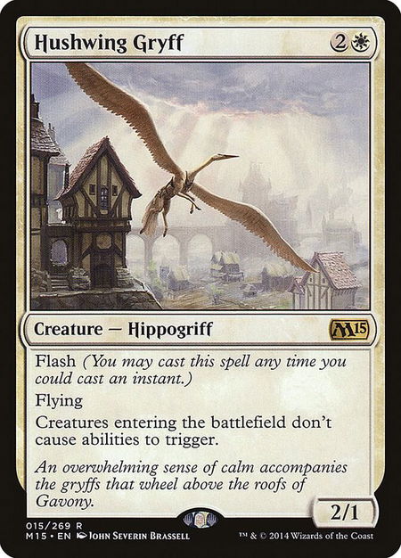 Hushwing Gryff - Magic 2015 (M15) Magic: The Gathering trading card