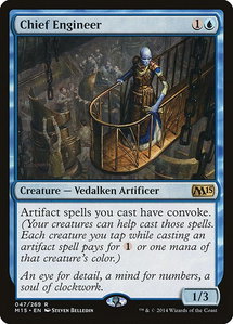 Chief Engineer - Magic 2015 (M15) (M15) #47 - Rare Magic: The Gathering Trading Card