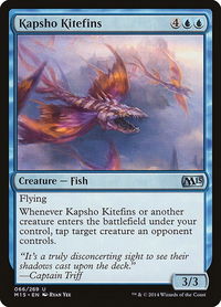 Kapsho Kitefins - Magic 2015 (M15) (M15) #66 - Uncommon Magic: The Gathering Trading Card