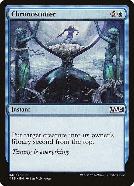 Chronostutter - Magic 2015 (M15) Magic: The Gathering trading card