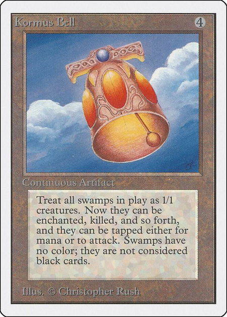 Kormus Bell - Unlimited Edition Magic: The Gathering trading card