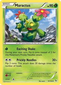 Maractus - XY - Flashfire (FLF) #10/106 - Uncommon Pokémon Trading Card