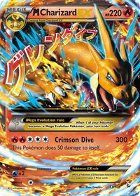 M Charizard EX (Y) - XY - Flashfire (FLF) #13/106 - Ultra Rare Pokémon Trading Card