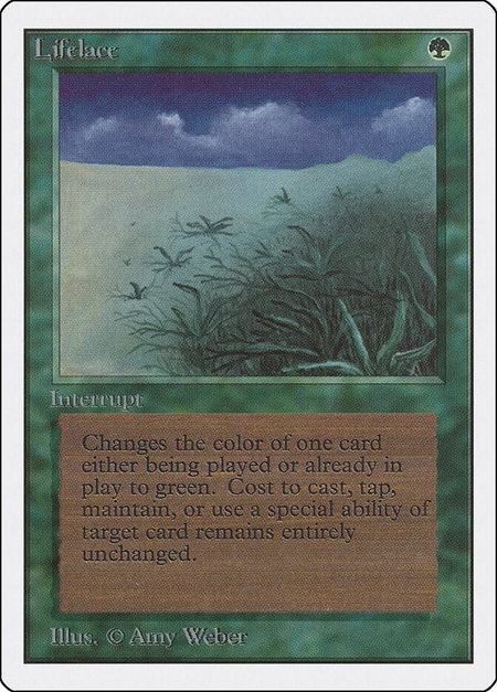 Lifelace - Unlimited Edition Magic: The Gathering trading card