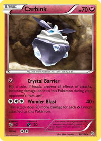 Carbink - XY - Flashfire (FLF) #68/106 - Holo Rare Pokémon Trading Card