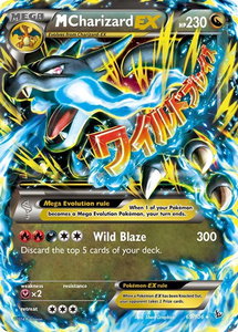 M Charizard EX (X) - XY - Flashfire (FLF) #69/106 - Ultra Rare Pokémon Trading Card