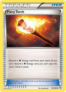 Fiery Torch - XY - Flashfire (FLF) #89/106 - Uncommon Pokémon Trading Card
