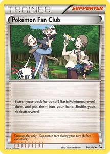 Pokemon Fan Club - XY - Flashfire (FLF) #94/106 - Uncommon Pokémon Trading Card