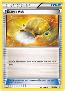 Sacred Ash - XY - Flashfire (FLF) #96/106 - Uncommon Pokémon Trading Card
