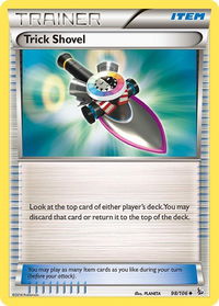 Trick Shovel - XY - Flashfire (FLF) #98/106 - Uncommon Pokémon Trading Card