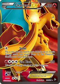 Charizard EX (100 Full Art) - XY - Flashfire (FLF) #100/106 - Ultra Rare Pokémon Trading Card