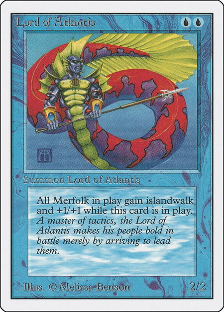 Lord of Atlantis - Unlimited Edition Magic: The Gathering trading card