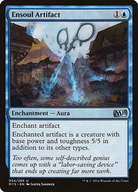 Ensoul Artifact - Magic 2015 (M15) (M15) #54 - Uncommon Magic: The Gathering Trading Card