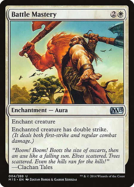 Battle Mastery - Magic 2015 (M15) Magic: The Gathering trading card