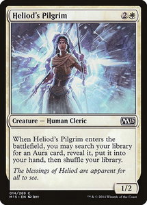 Heliod's Pilgrim - Magic 2015 (M15) (M15) #14 - Common Magic: The Gathering Trading Card