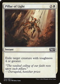 Pillar of Light - Magic 2015 (M15) (M15) #24 - Common Magic: The Gathering Trading Card