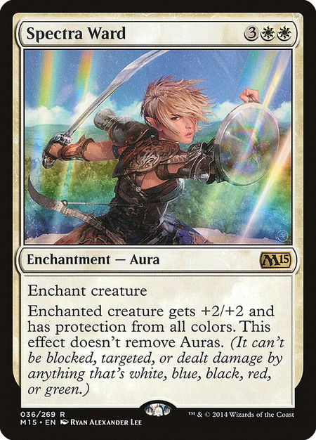 Spectra Ward - Magic 2015 (M15) Magic: The Gathering trading card