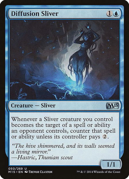 Diffusion Sliver - Magic 2015 (M15) Magic: The Gathering trading card