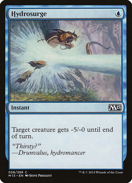 Hydrosurge - Magic 2015 (M15) Magic: The Gathering trading card