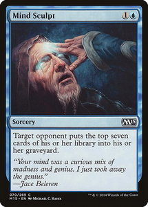 Mind Sculpt - Magic 2015 (M15) (M15) #70 - Common Magic: The Gathering Trading Card