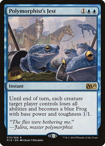 Polymorphist's Jest - Magic 2015 (M15) (M15) #75 - Rare Magic: The Gathering Trading Card