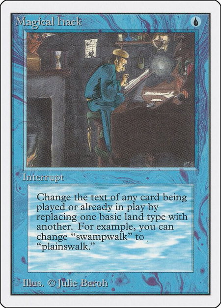 Magical Hack - Unlimited Edition Magic: The Gathering trading card