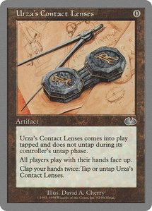 Urza's Contact Lenses - Unglued (UGL) #82 - Uncommon Magic: The Gathering Trading Card