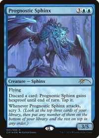 Prognostic Sphinx - Unique and Miscellaneous Promos (UMP) #1 - Rare Magic: The Gathering Trading Card