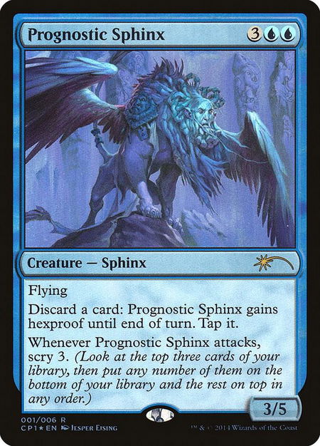 Prognostic Sphinx - Unique and Miscellaneous Promos Magic: The Gathering trading card