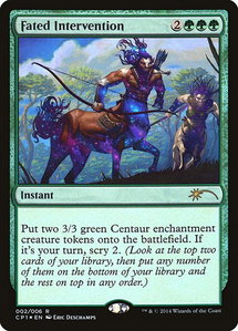 Fated Intervention - Unique and Miscellaneous Promos (UMP) #2 - Rare Magic: The Gathering Trading Card