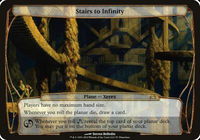 Stairs to Infinity (Release Event Promo) - Oversize Cards (OVER) #P1 - Promo Magic: The Gathering Trading Card